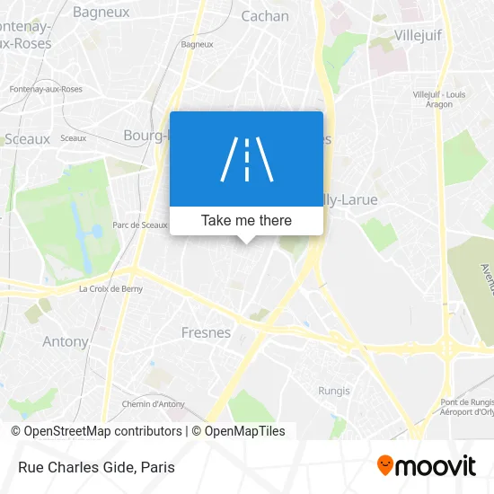 Rue Charles Gide map
