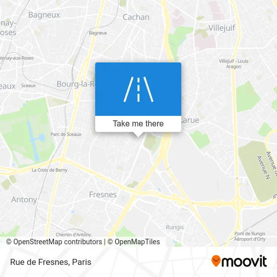 Rue de Fresnes map