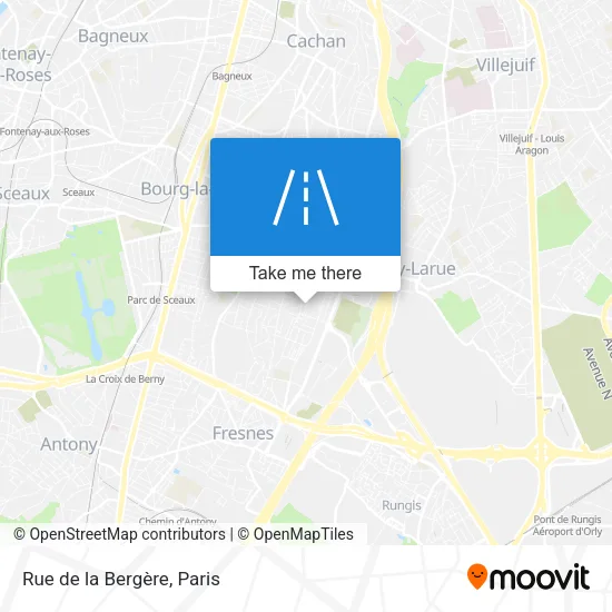 Rue de la Bergère map