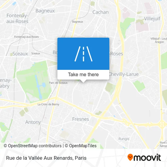 Rue de la Vallée Aux Renards map