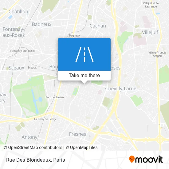 Rue Des Blondeaux map