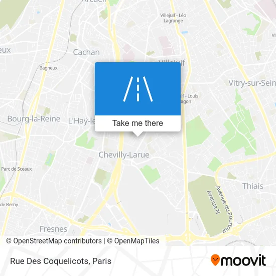 Rue Des Coquelicots map