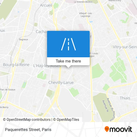 Rue Des Paquerettes map