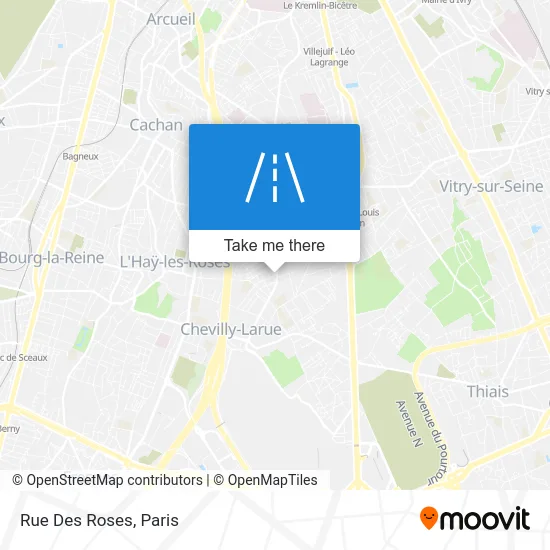 Rue Des Roses map