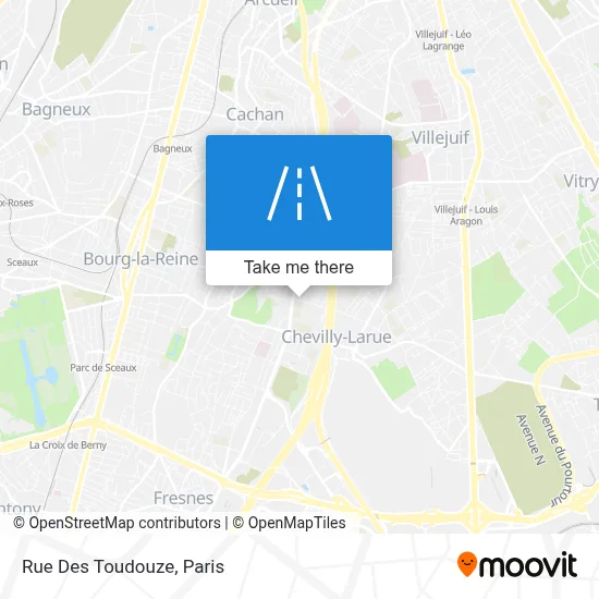 Rue Des Toudouze map
