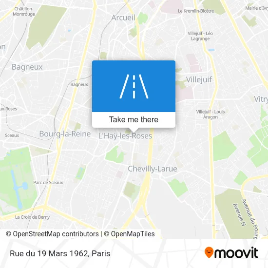 Rue du 19 Mars 1962 map