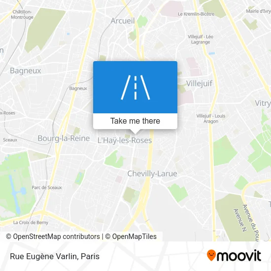Rue Eugène Varlin map