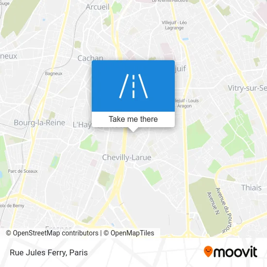 Rue Jules Ferry map