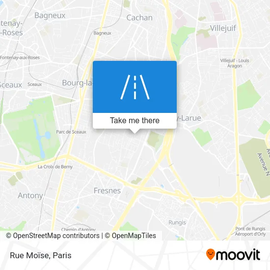 Rue Moïse map