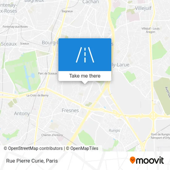 Rue Pierre Curie map