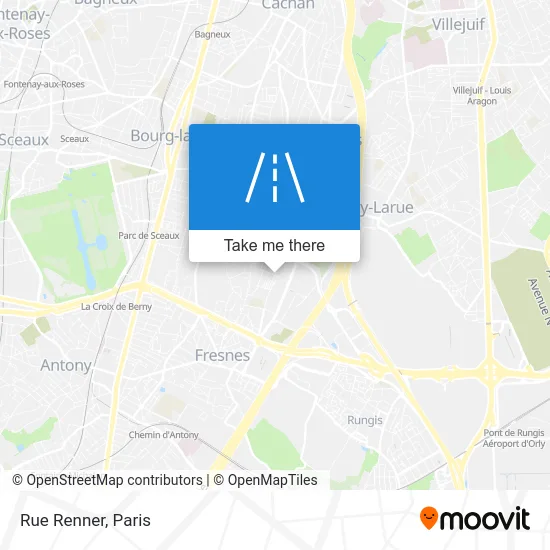 Rue Renner map