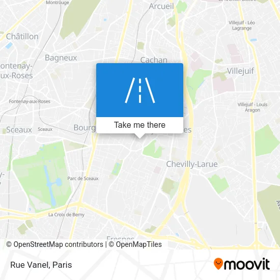 Rue Vanel map