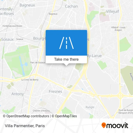 Villa Parmentier map