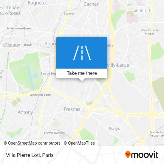 Villa Pierre Loti map