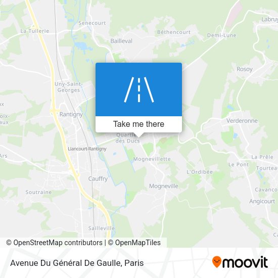 Avenue Du Général De Gaulle map