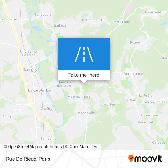 Rue De Rieux map