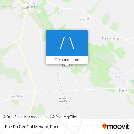 Rue Du Général Ménard map