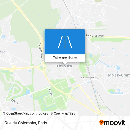 Rue du Colombier map