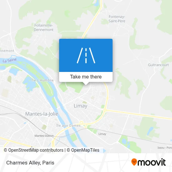Allée Des Charmes map