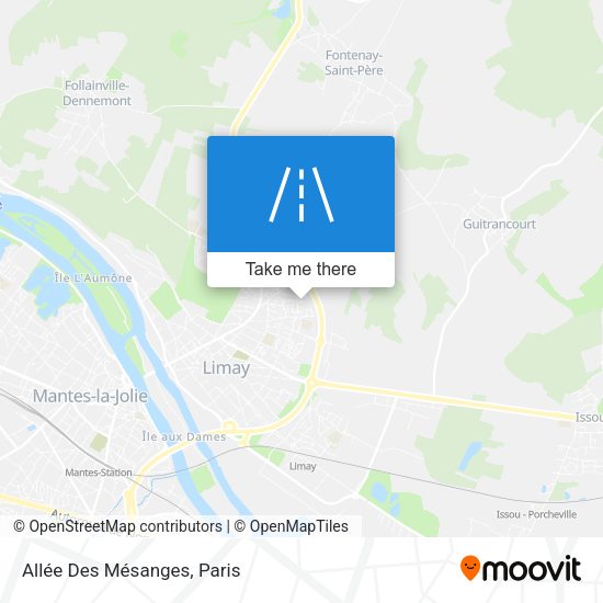 Allée Des Mésanges map