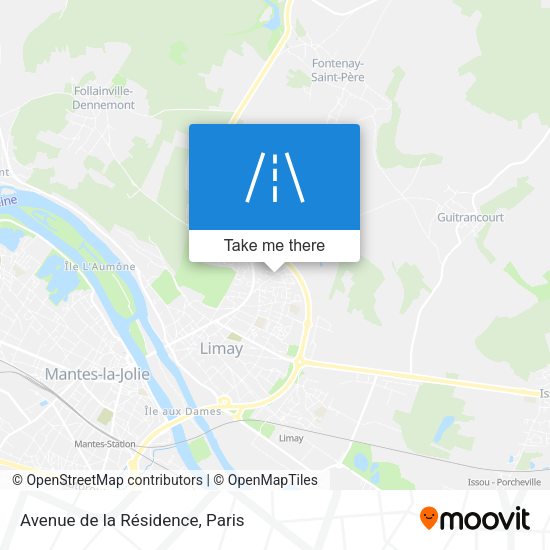 Avenue de la Résidence map