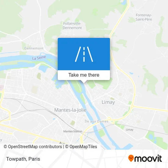 Chemin de Halage map