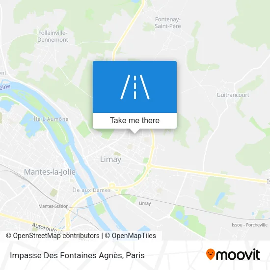 Impasse Des Fontaines Agnès map