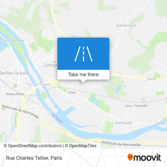 Rue Charles Tellier map