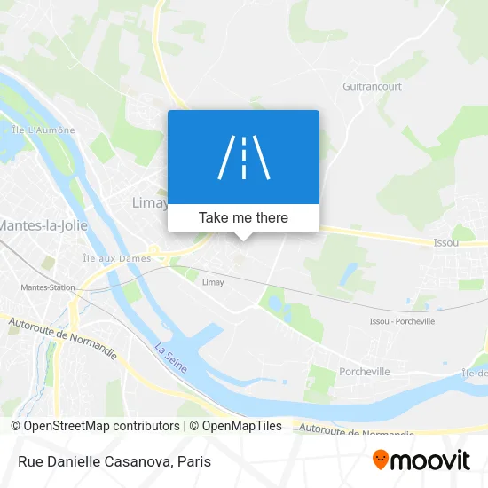 Rue Danielle Casanova map