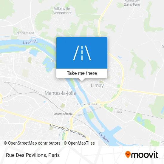 Rue Des Pavillons map