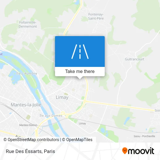 Rue Des Éssarts map