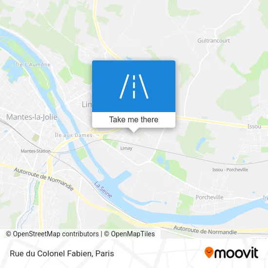 Rue du Colonel Fabien map