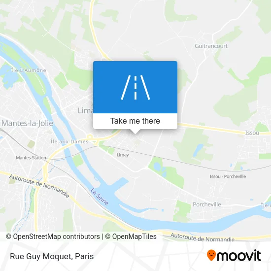 Rue Guy Moquet map