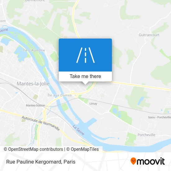 Rue Pauline Kergomard map