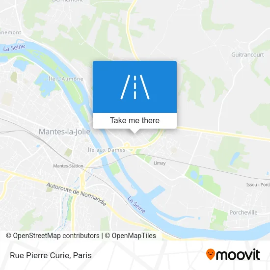 Rue Pierre Curie map