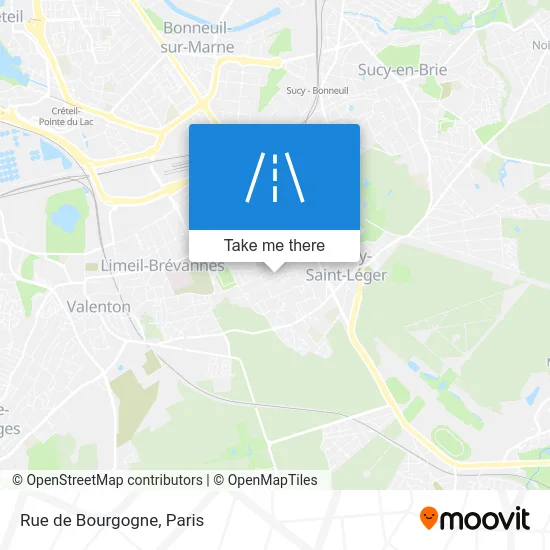 Rue de Bourgogne map