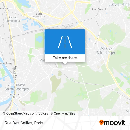 Rue Des Cailles map