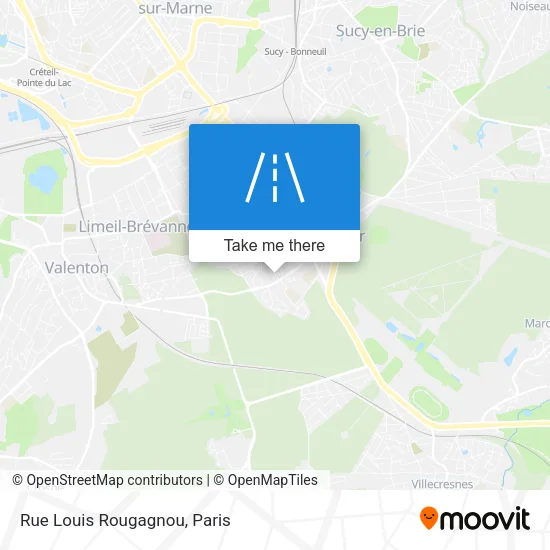 Rue Louis Rougagnou map