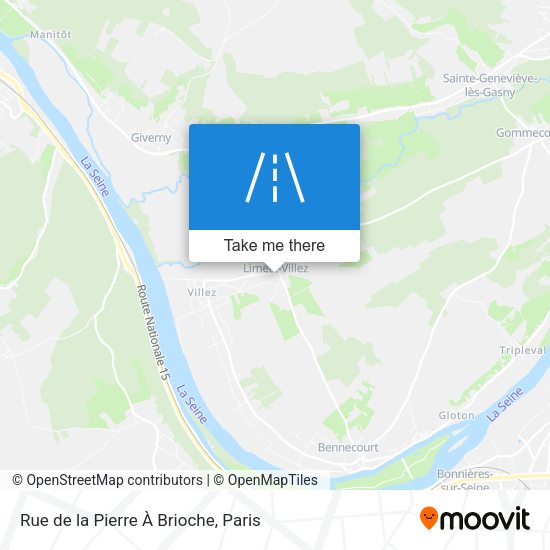 Rue de la Pierre À Brioche map