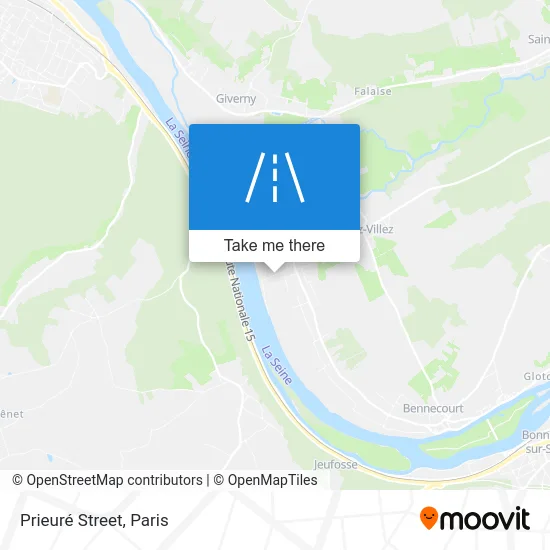 Rue du Prieuré map