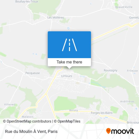 Rue du Moulin À Vent map