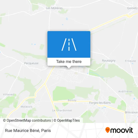 Rue Maurice Béné map