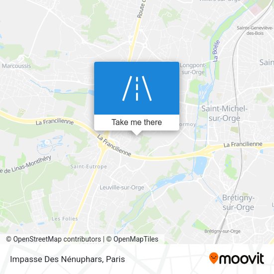 Impasse Des Nénuphars map