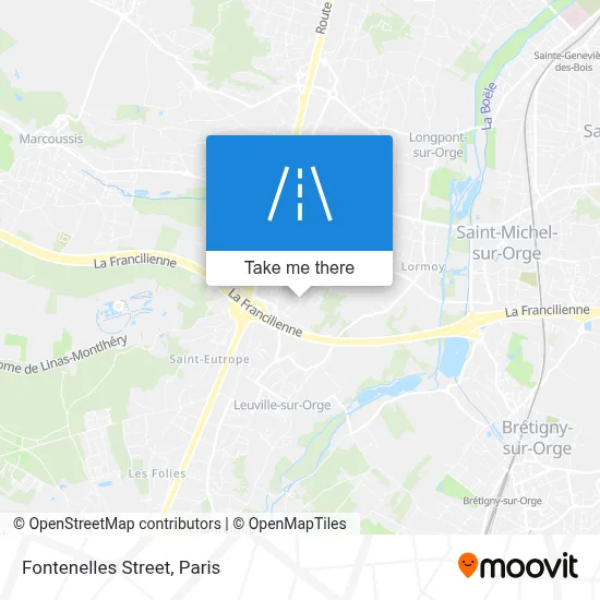 Rue Des Fontenelles map