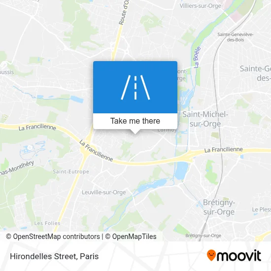 Rue Des Hirondelles map