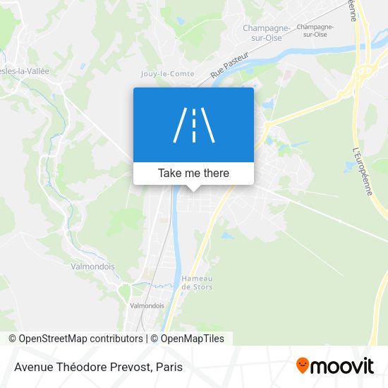 Avenue Théodore Prevost map