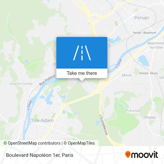 Boulevard Napoléon 1er map