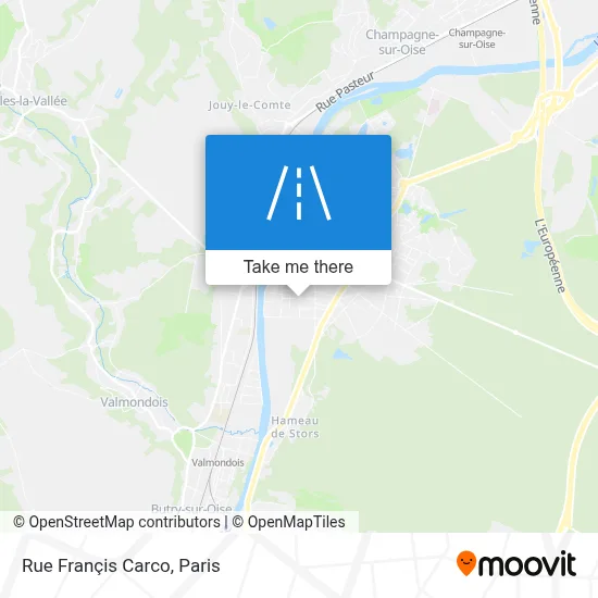 Rue Françis Carco map