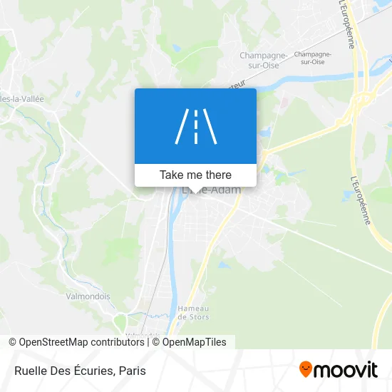 Ruelle Des Écuries map