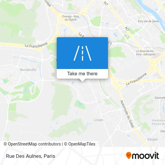 Rue Des Aulnes map